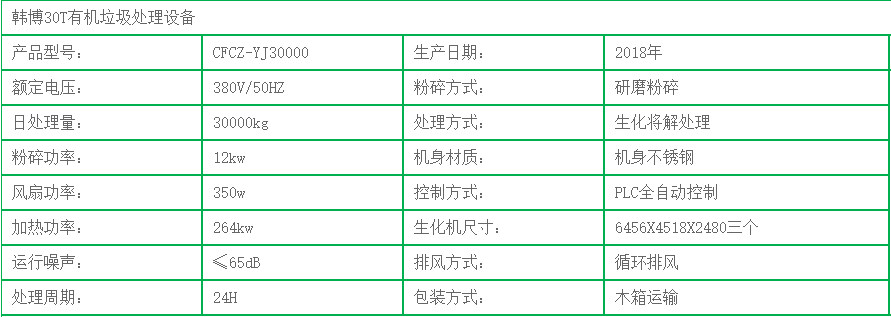 30000kg有機(jī)垃圾生化處理機(jī)