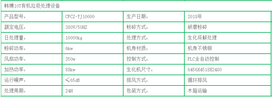 10000kg有機(jī)垃圾生化處理機(jī)